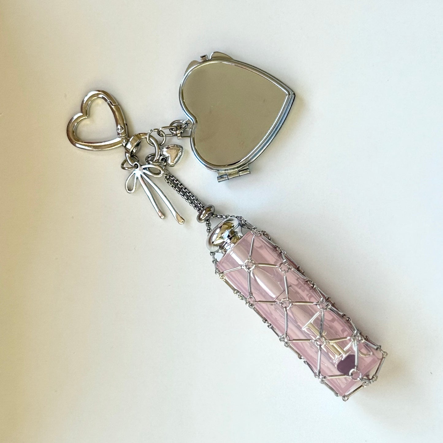 Lipstick holder (Heart) - Stainless Steel