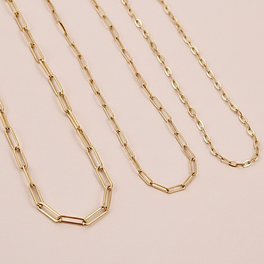 Paperclip chain - Stainless Steel