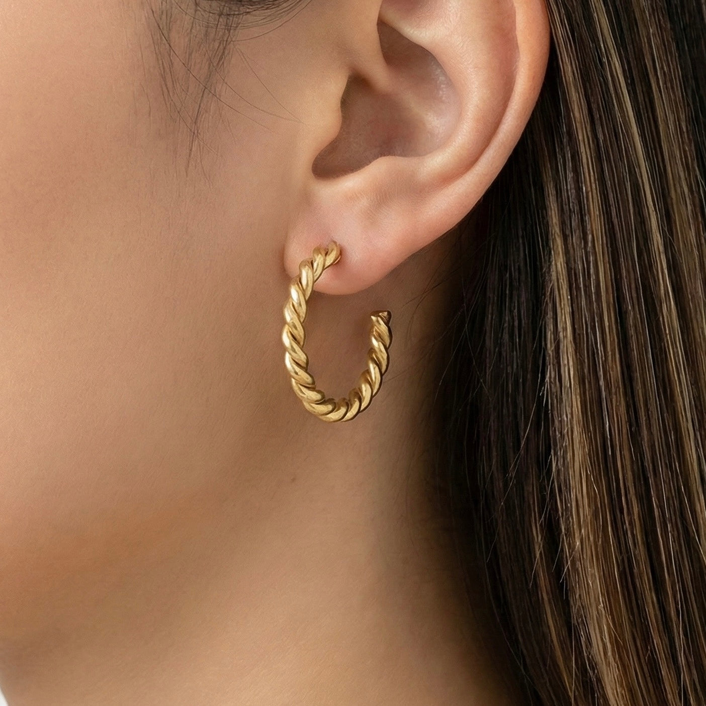 Spiral hoops - Stainless Steel