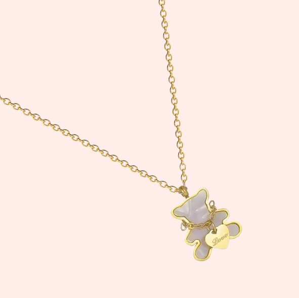 TeddyBae Necklace - Stainless Steel