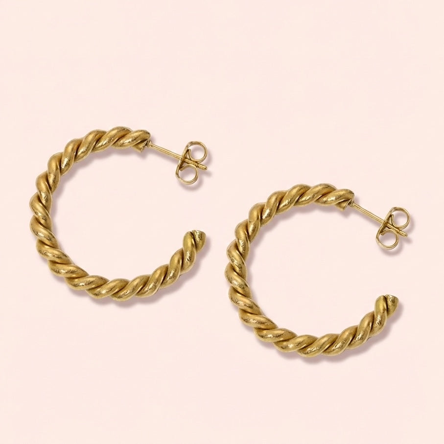 Spiral hoops - Stainless Steel