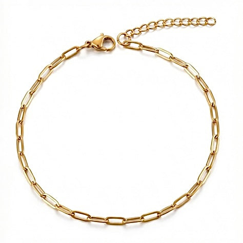 Paperclip chain bracelets - Stainless Steel