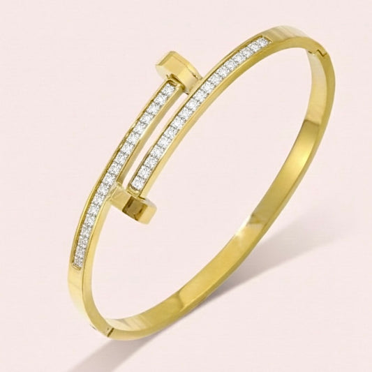 Classic Selene Bangle  - Stainless Steel