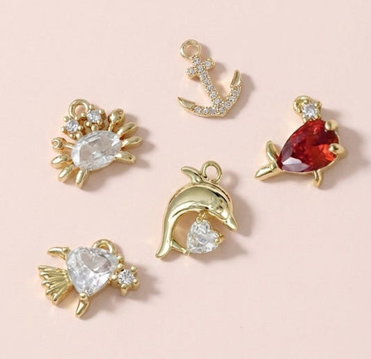 Ocean mini charms